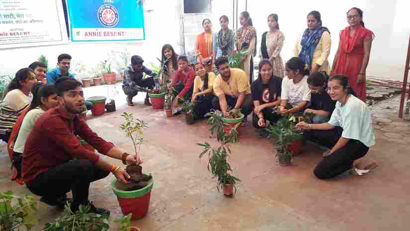Annie Besant College Indore Green Initiative photo 3
