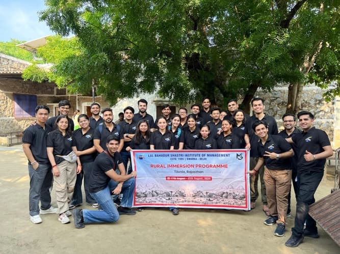 LBSIM Delhi Outbound Immersion & Rural Immersion photo 1