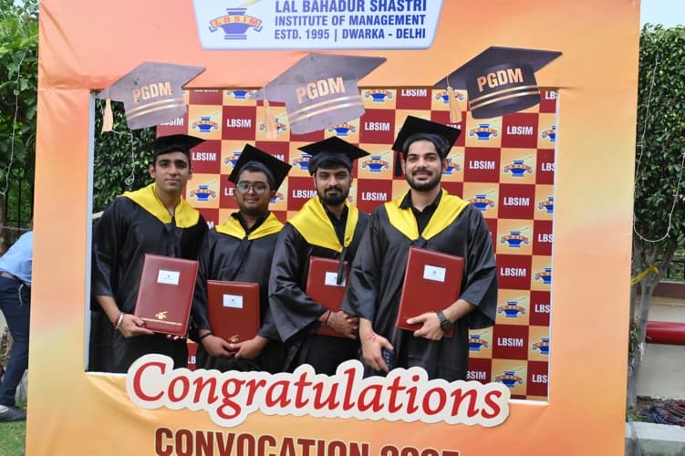 LBSIM Delhi Convocation & Induction photo 6