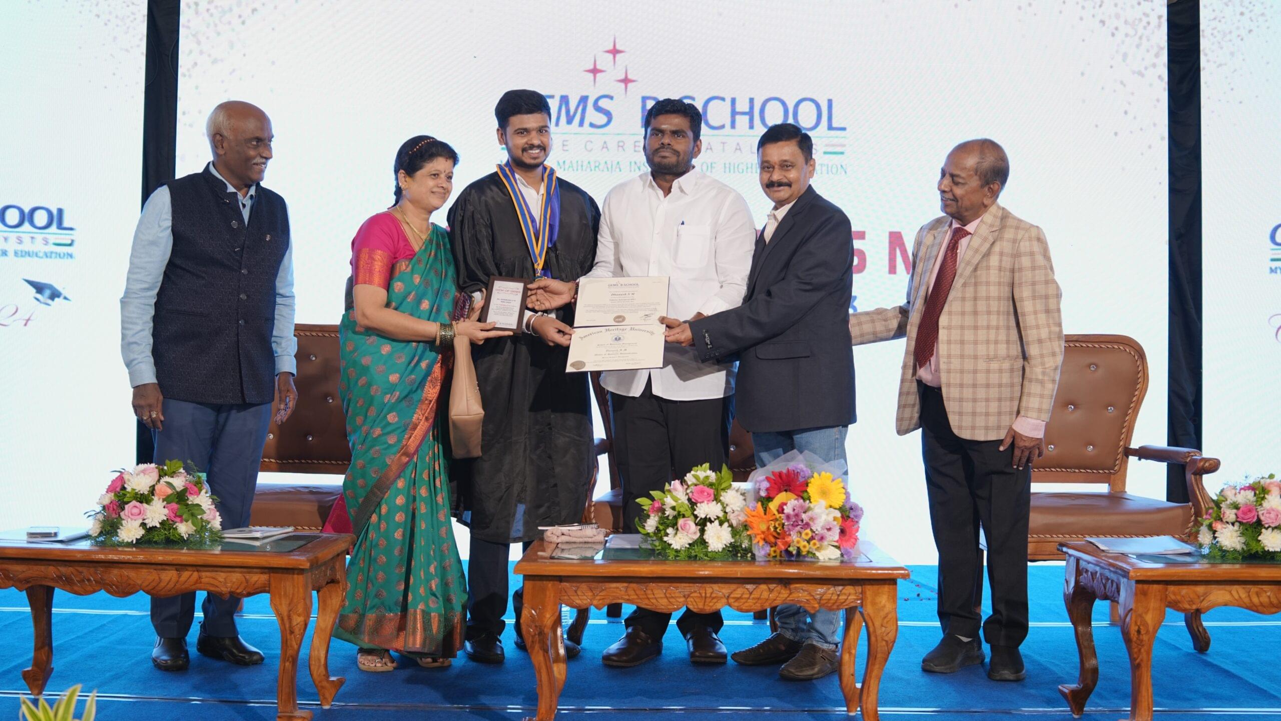 GEMS B School Coimbatore Convocation photo 2