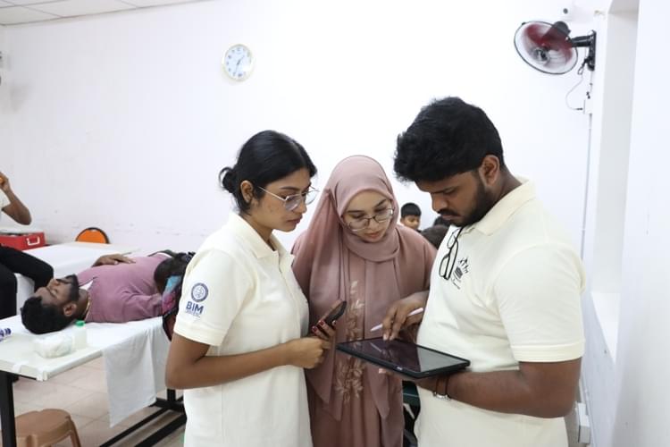 BIM Trichy Blood Donation Drivw by Sustainability and Welfare Com photo 5