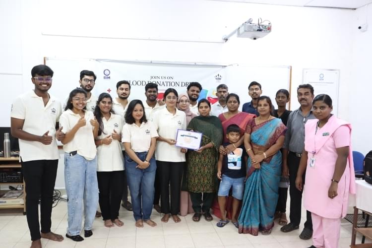BIM Trichy Blood Donation Drivw by Sustainability and Welfare Com photo 4