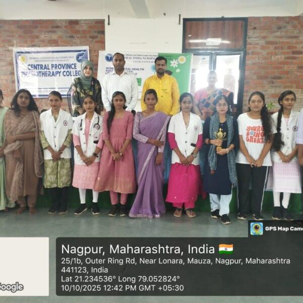 Central Province Physiotherapy College (CPPC) World Mental Health Awareness Day photo 1