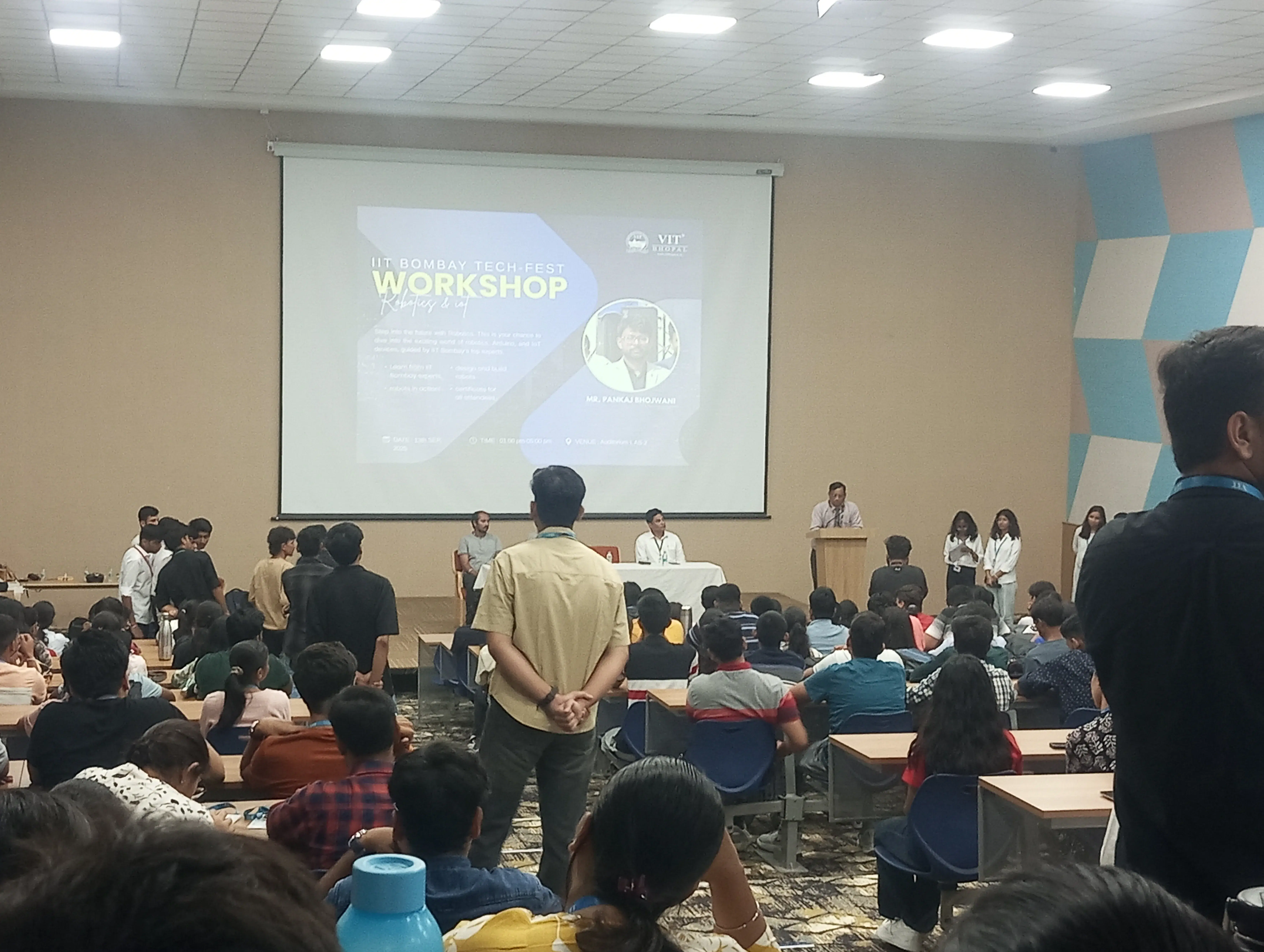 VIT Bhopal Workshop photo 2