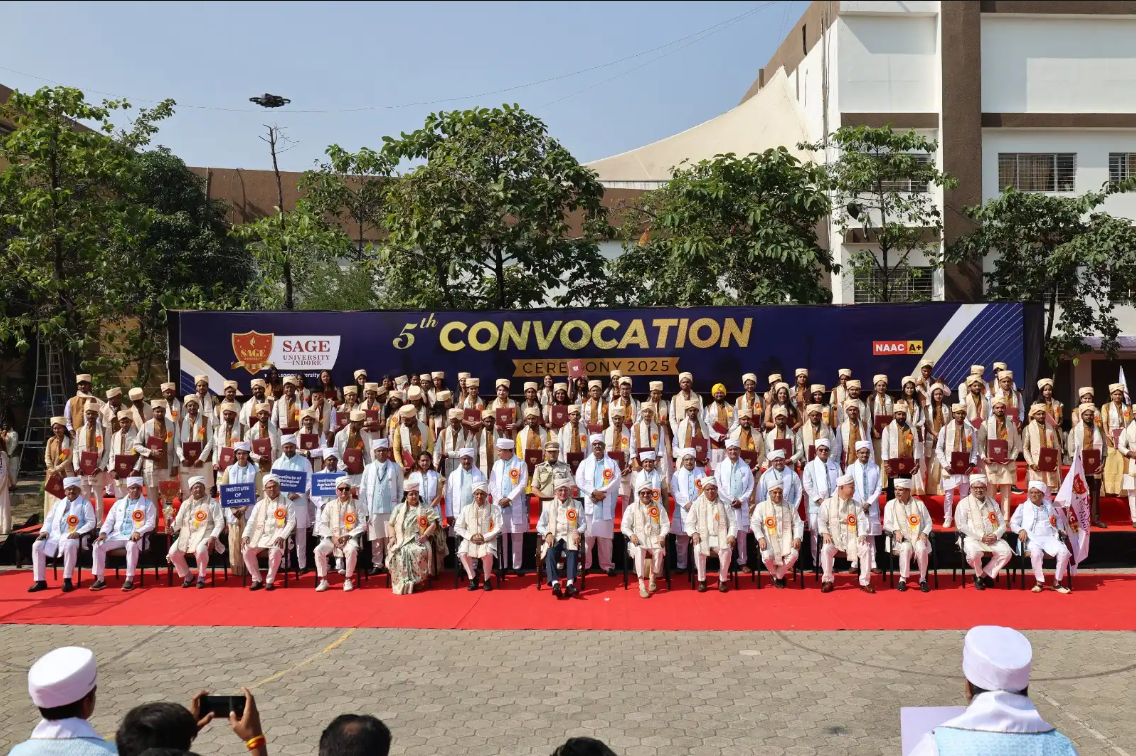 SAGE University Indore Convocation photo 3