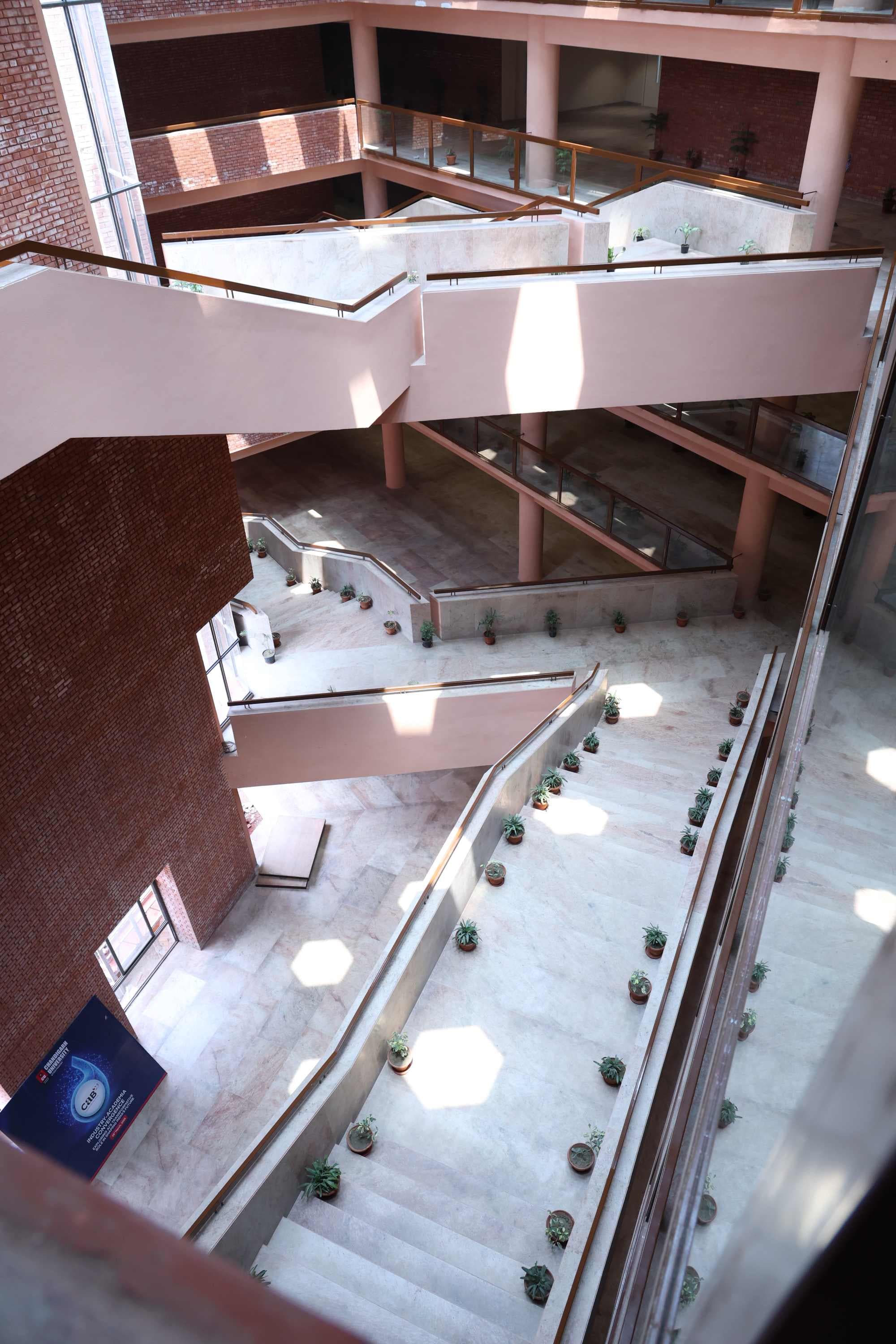 Chandigarh University Lucknow Stairs photo 2