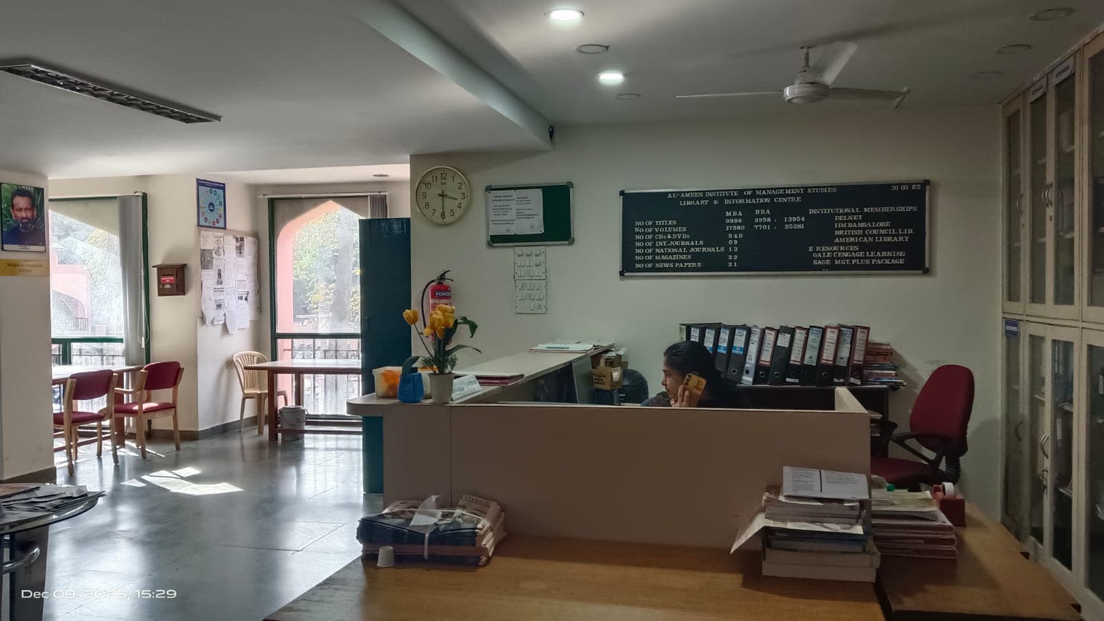 Al Ameen Institute of Management Studies Bangalore Library Images photo 2