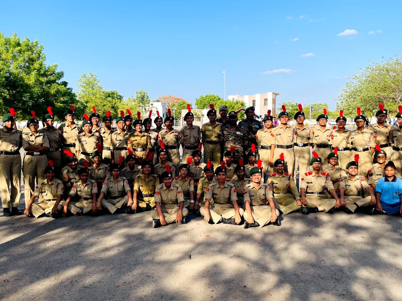 GSFC University Vadodara NCC photo 2