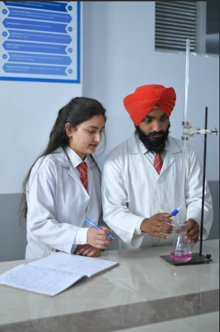 CGC Landran Students working in laboratories photo 5