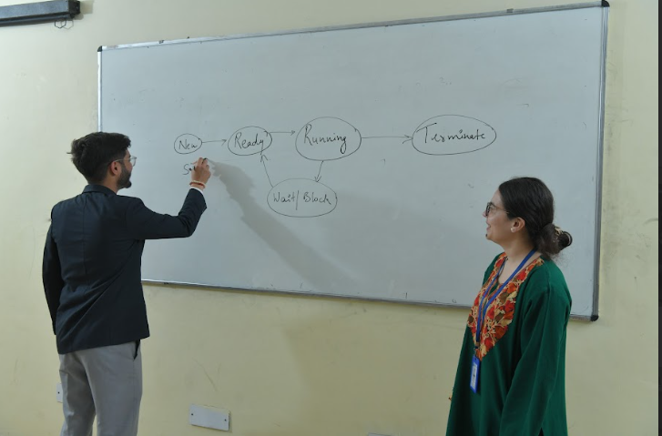CGC Landran Students studying in Classrooms & E Classroom photo 5