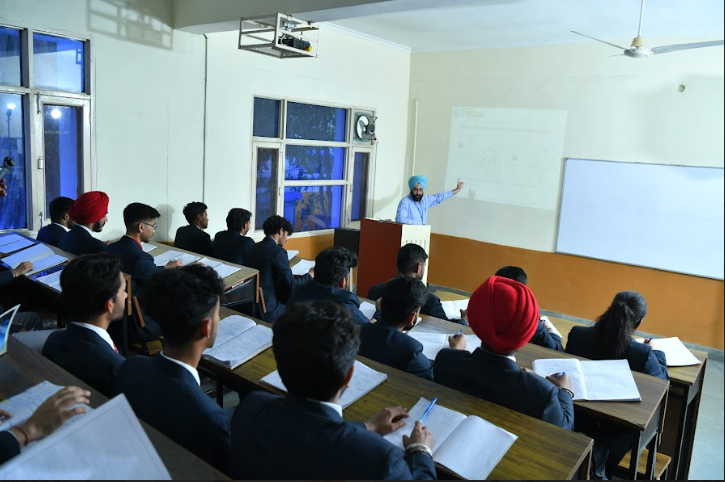 CGC Landran Students studying in Classrooms & E Classroom photo 15
