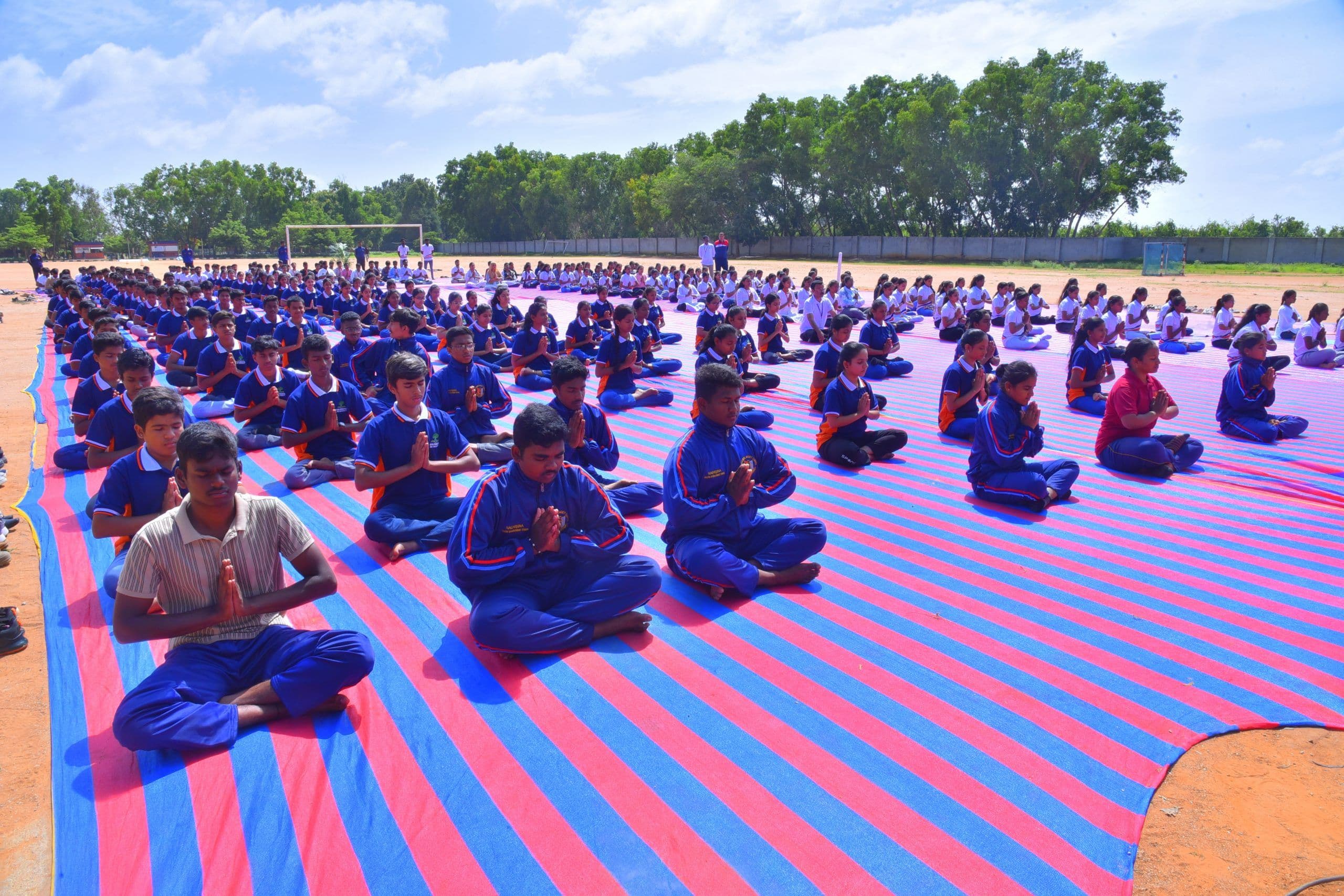 Nagarjuna College of Engineering and Technology Bangalore YOGA DAY 2024 photo 4