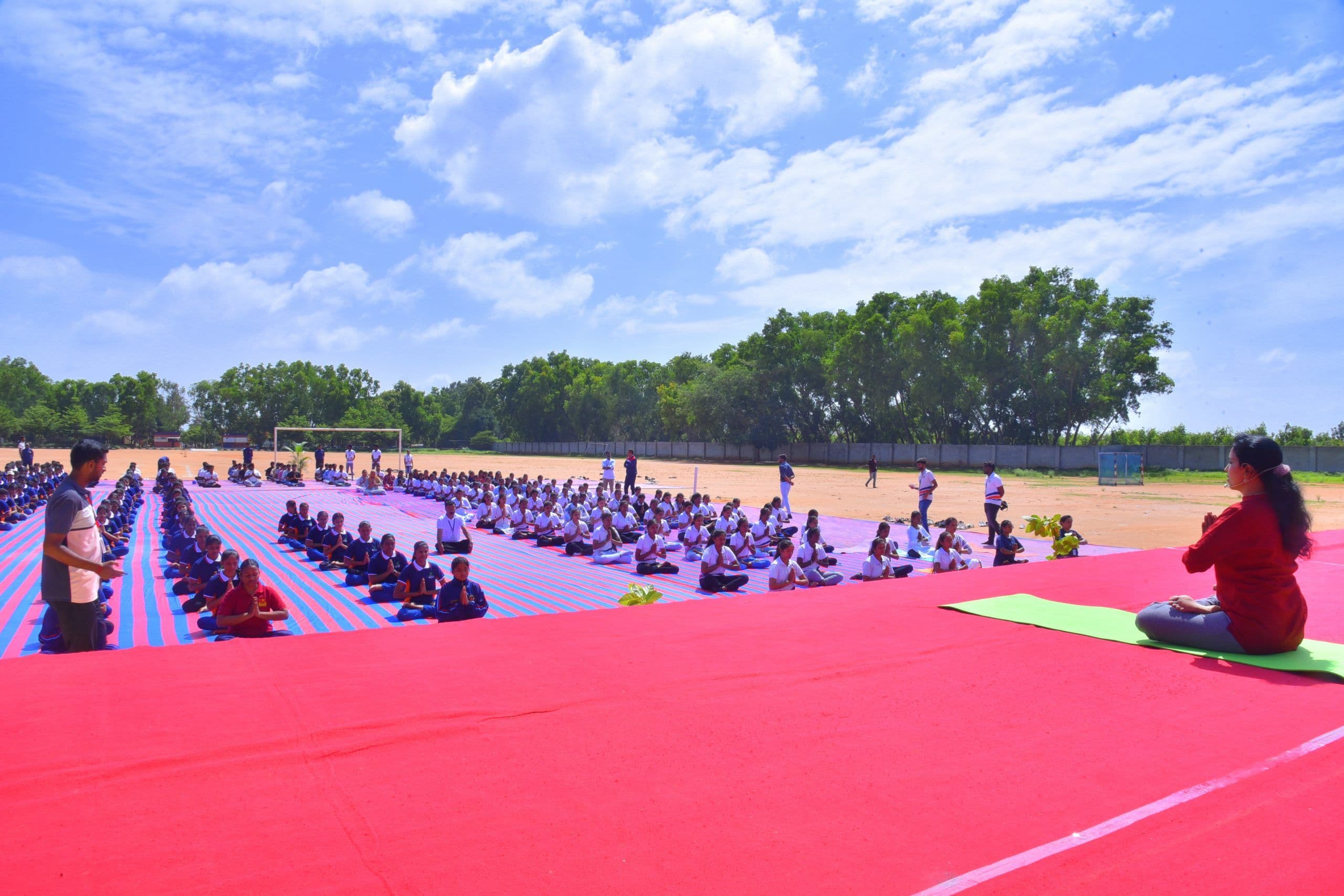 Nagarjuna College of Engineering and Technology Bangalore YOGA DAY 2024 photo 3