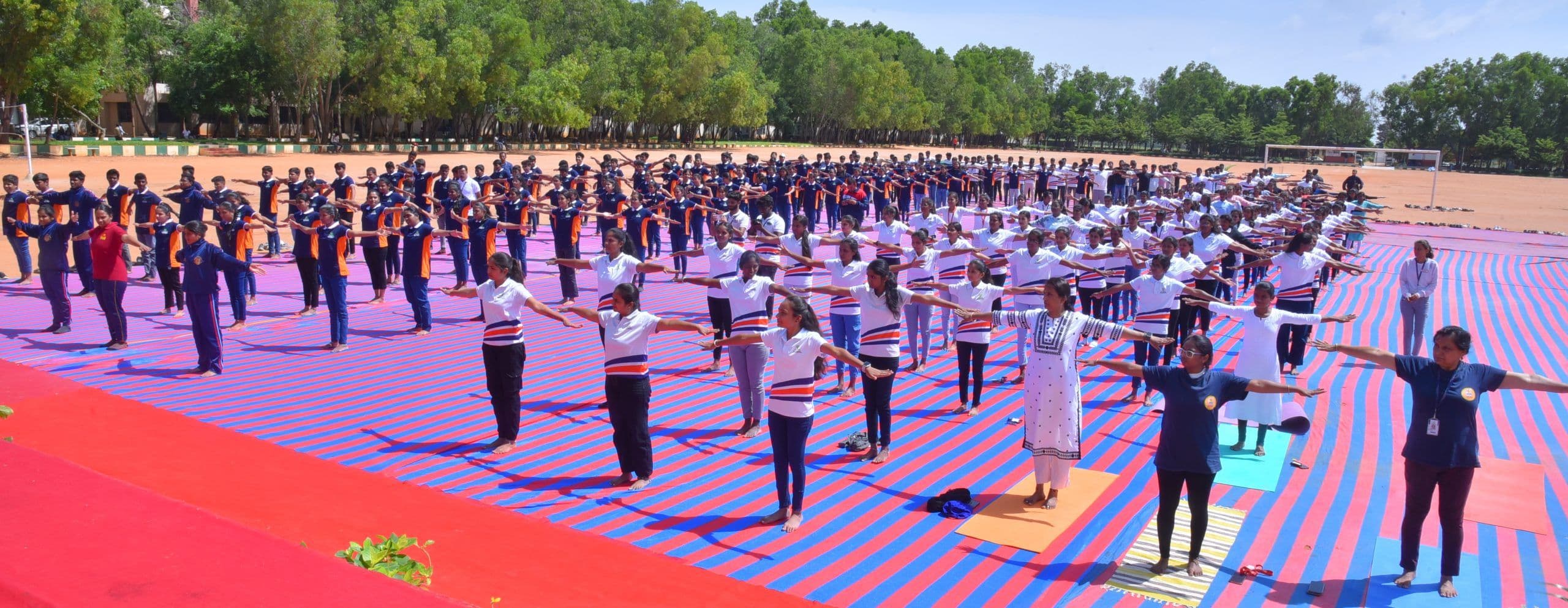 Nagarjuna College of Engineering and Technology Bangalore YOGA DAY 2024 photo 2