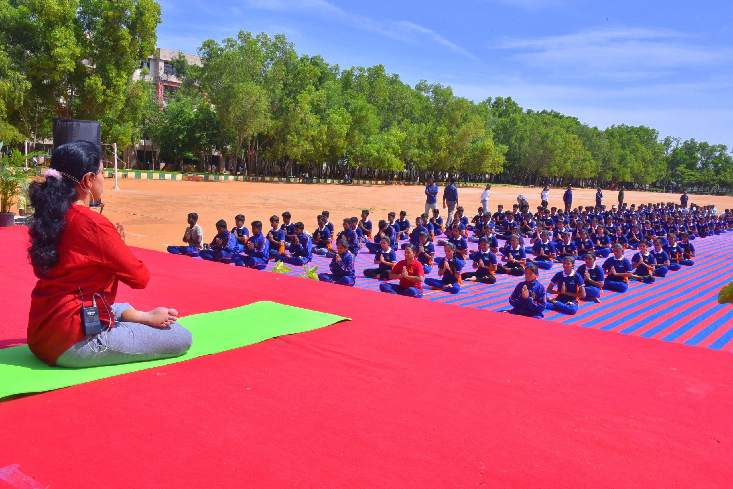 Nagarjuna College of Engineering and Technology Bangalore YOGA DAY 2024 photo 5