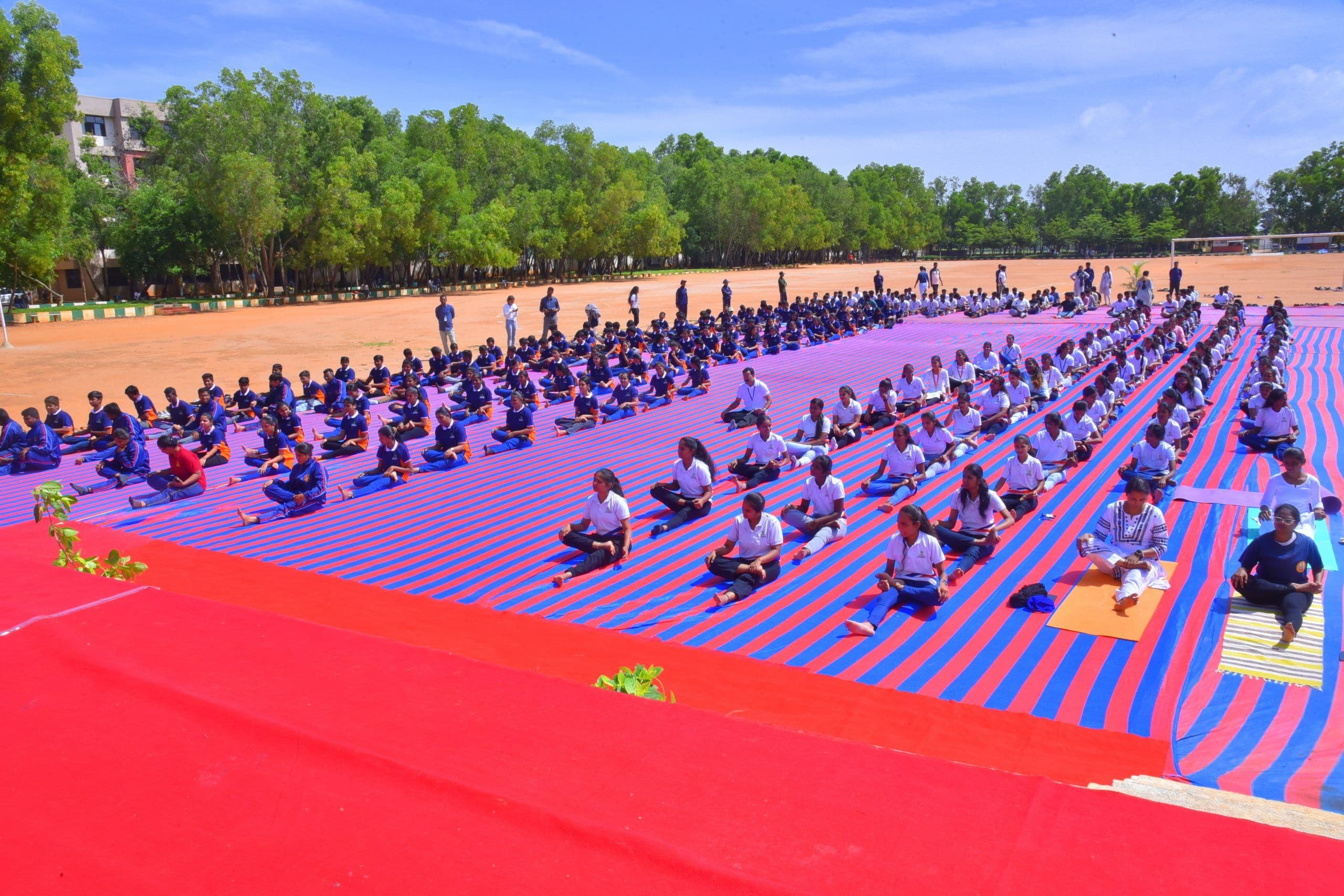 Nagarjuna College of Engineering and Technology Bangalore YOGA DAY 2024 photo 6
