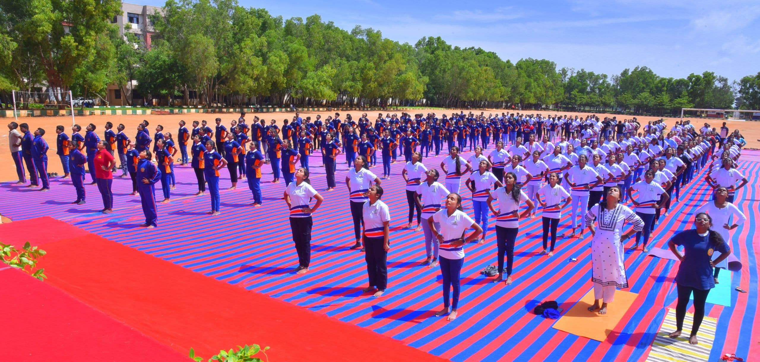Nagarjuna College of Engineering and Technology Bangalore YOGA DAY 2024 photo 7