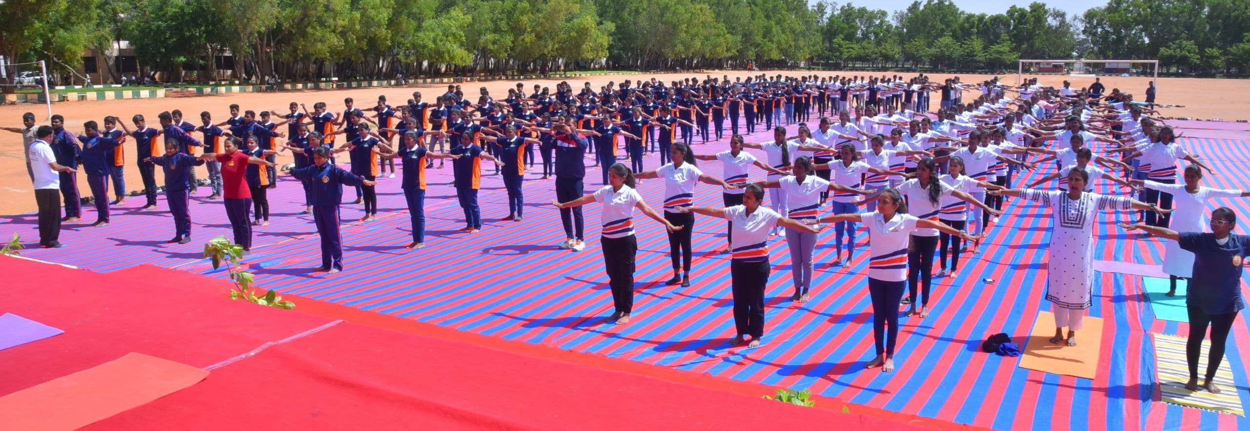 Nagarjuna College of Engineering and Technology Bangalore YOGA DAY 2024 photo 9
