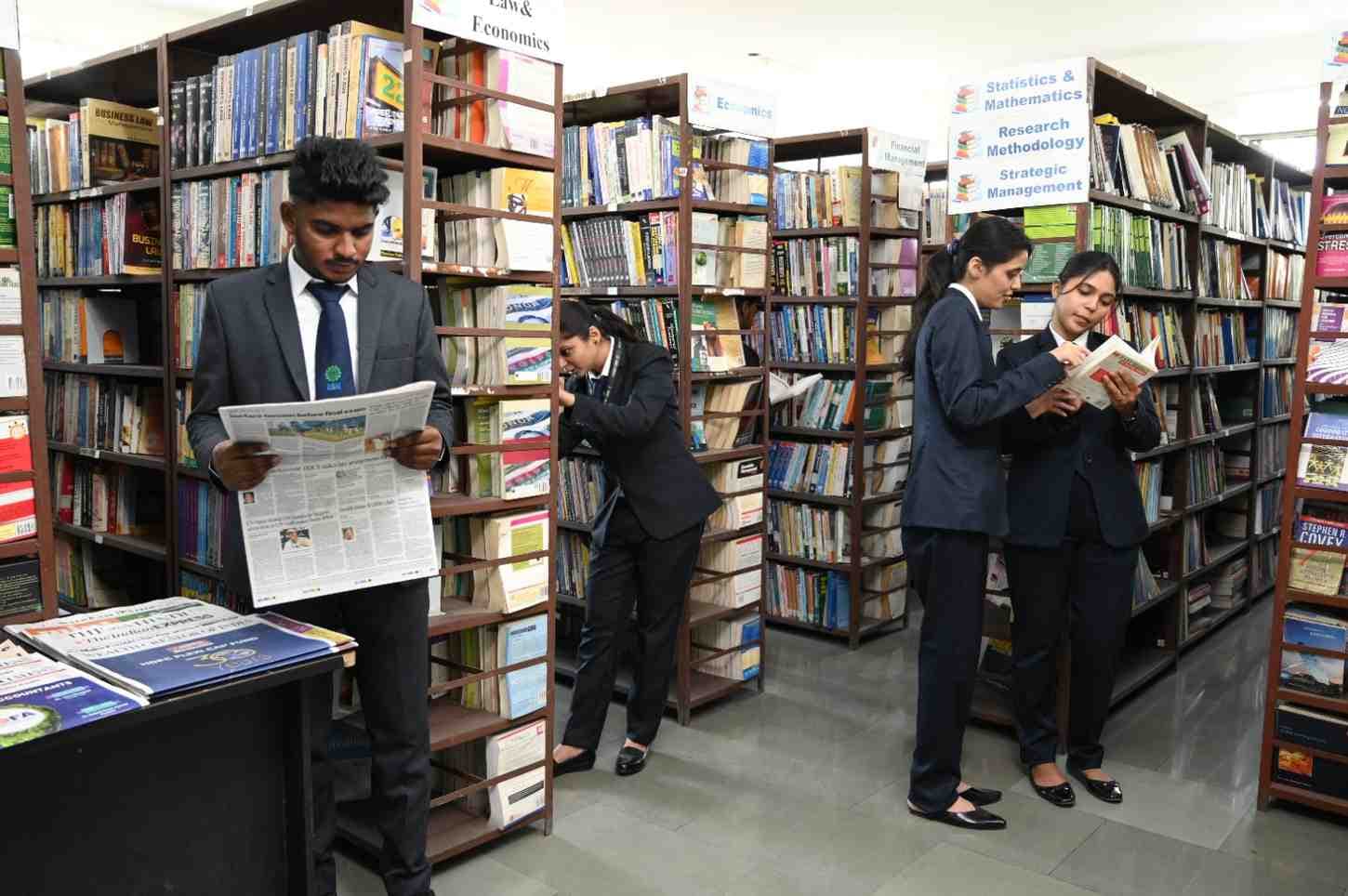 ASM's Institute of Business Management & Research Pune Library photo 1