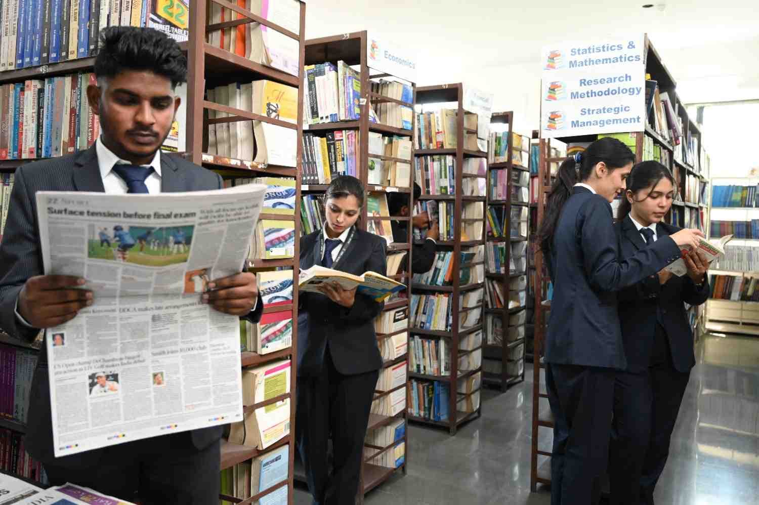 ASM's Institute of Business Management & Research Pune Library photo 2