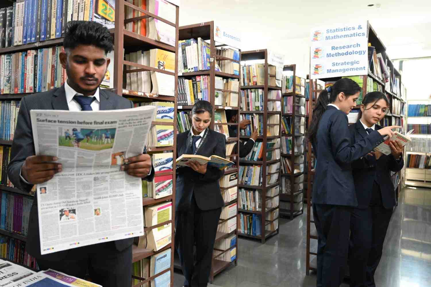 ASM's Institute of Business Management & Research Pune Library photo 3
