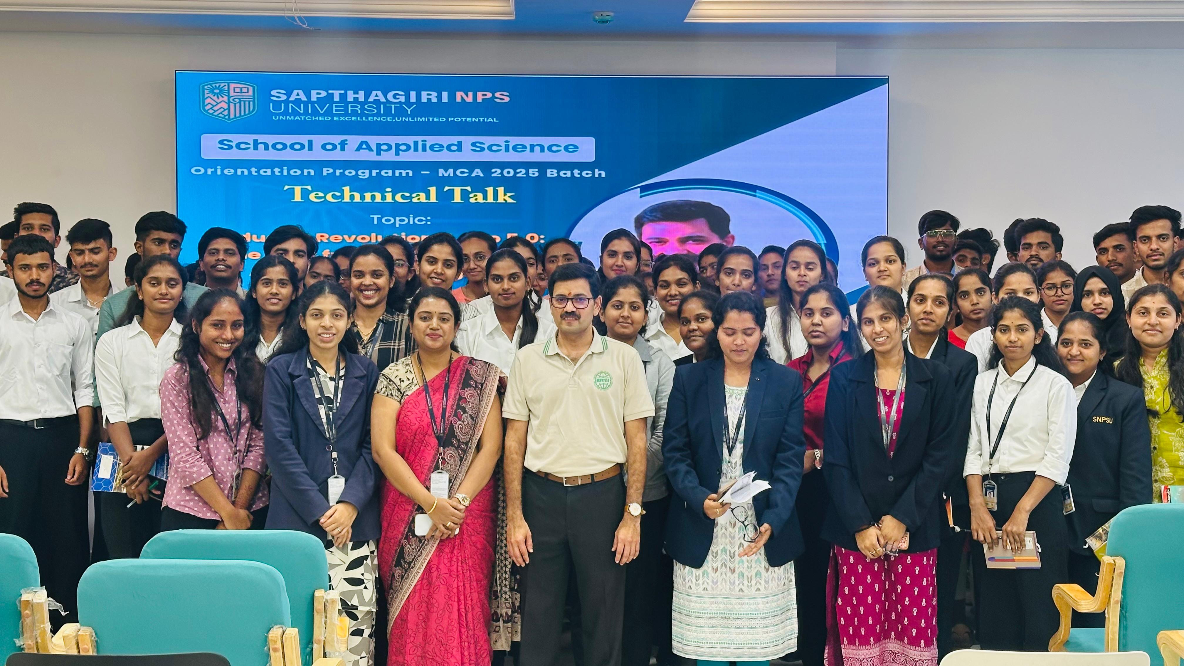 Sapthagiri NPS University Tech & Management Events photo 11