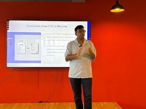 Quad AI School of Management and Technology, Mangalore Workshop photo 3