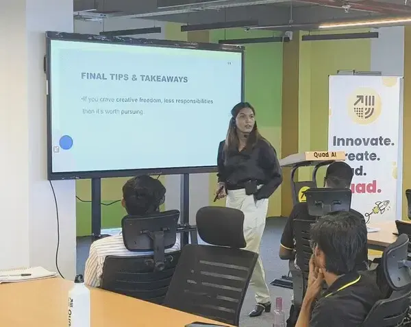 Quad AI School of Management and Technology, Mangalore Workshop photo 9