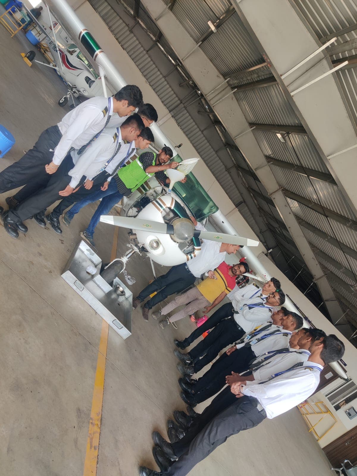 Institute of Aeronautics and Engineering Bhopal MRO Visit Highlights photo 9