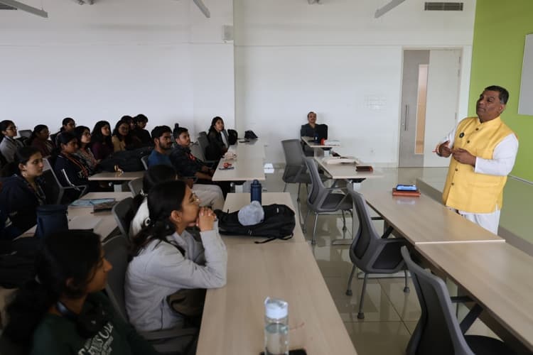 Chanakya University Bangalore CIKS. Subbu Bhaiya Swami Vivekananda Session photo 1