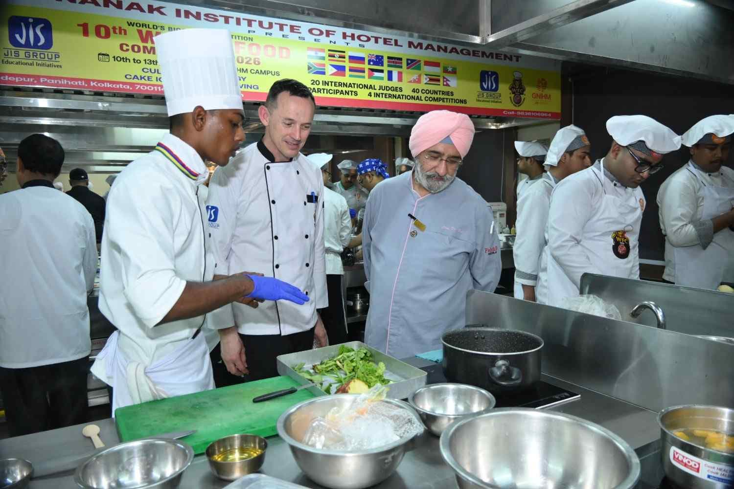 Guru Nanak Institute of Hotel Management Kolkata World Food Competition photo 2