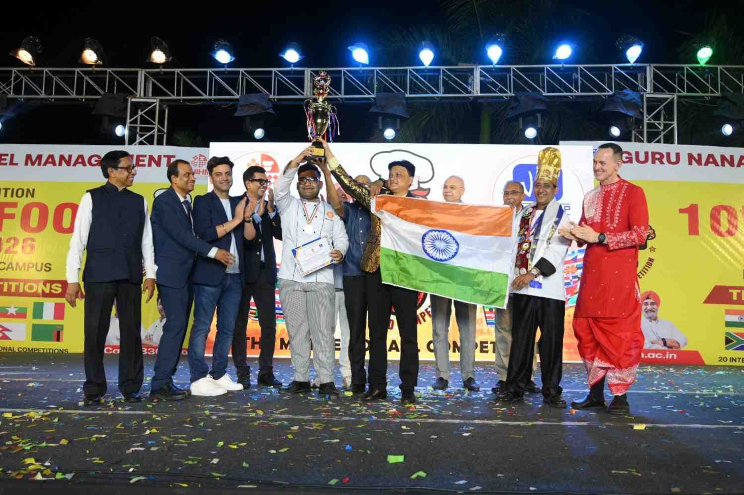 Guru Nanak Institute of Hotel Management Kolkata World Food Competition photo 25