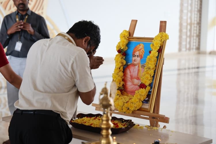 Chanakya University Bangalore CIKS. Subbu Bhaiya Swami Vivekananda Session photo 14