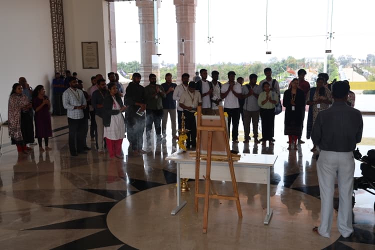Chanakya University Bangalore CIKS. Subbu Bhaiya Swami Vivekananda Session photo 12