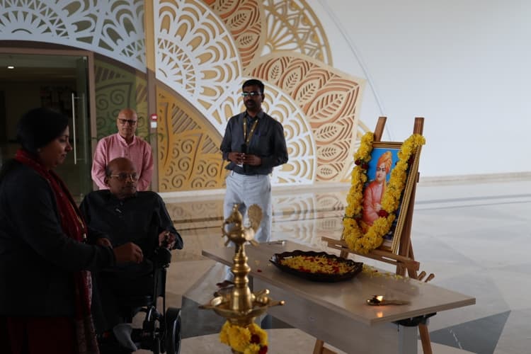 Chanakya University Bangalore National Youth Day- Swami Vivekananda Jayanthi photo 3