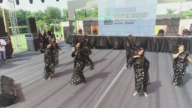 CGC University Freshers photo 12