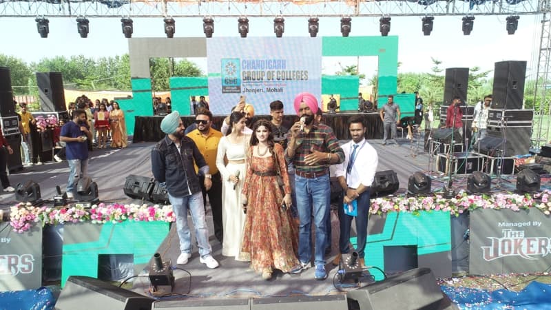 CGC University Freshers photo 7