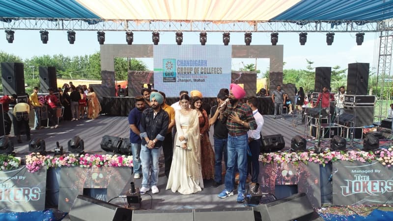 CGC University Freshers photo 6