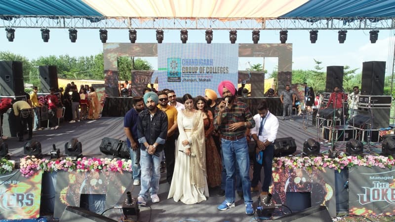 CGC University Freshers photo 5