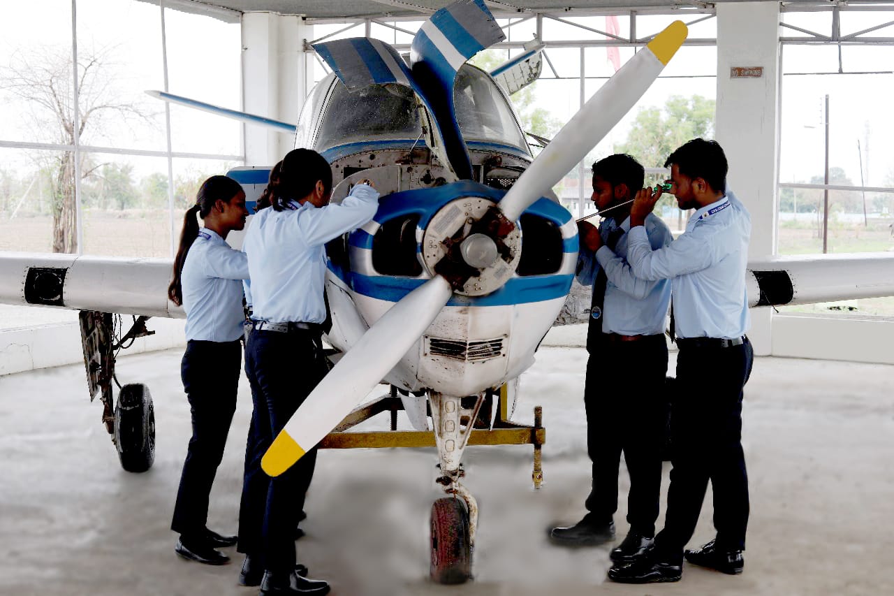 Institute of Aeronautics and Engineering Bhopal Aircraft Hanger photo 2