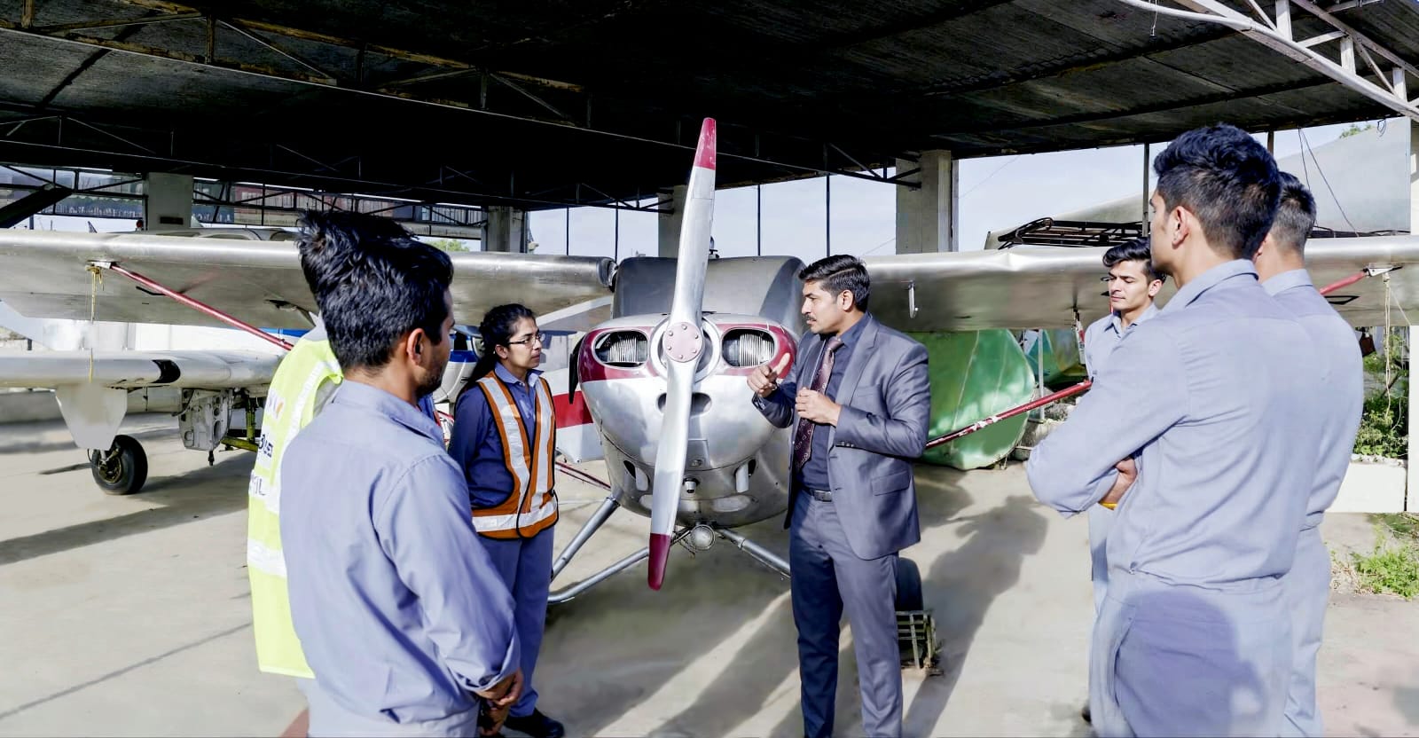 Institute of Aeronautics and Engineering Bhopal Aircraft Hanger photo 5