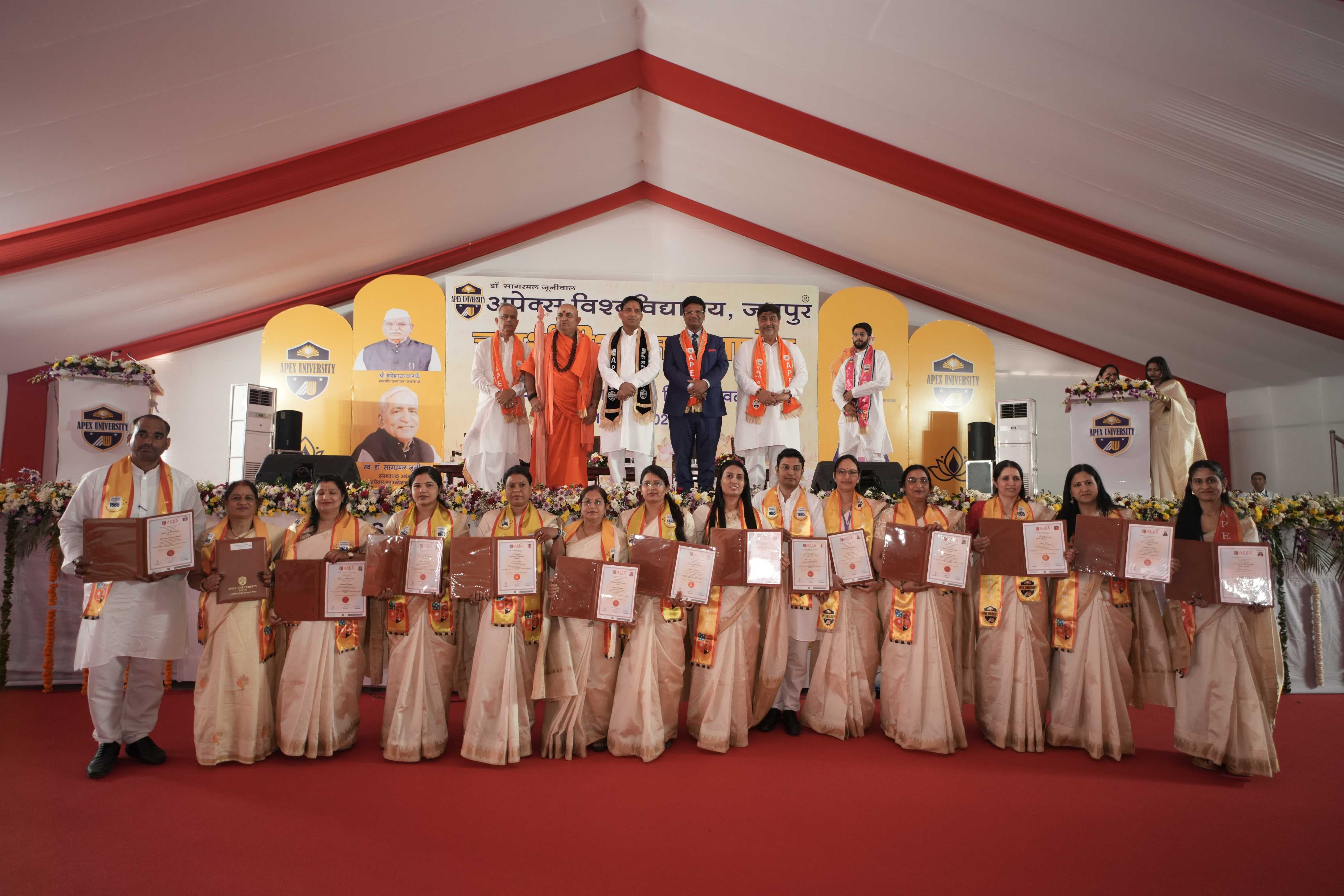 Apex University Jaipur Convocation photo 9