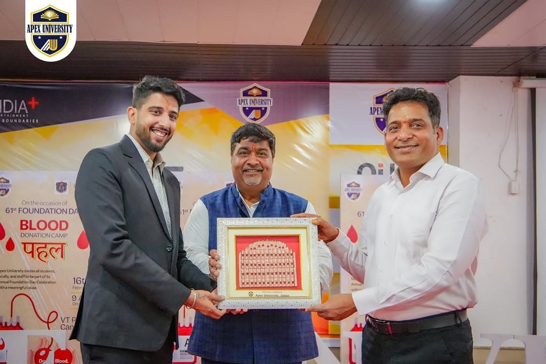 Apex University Jaipur Blood donation photo 6