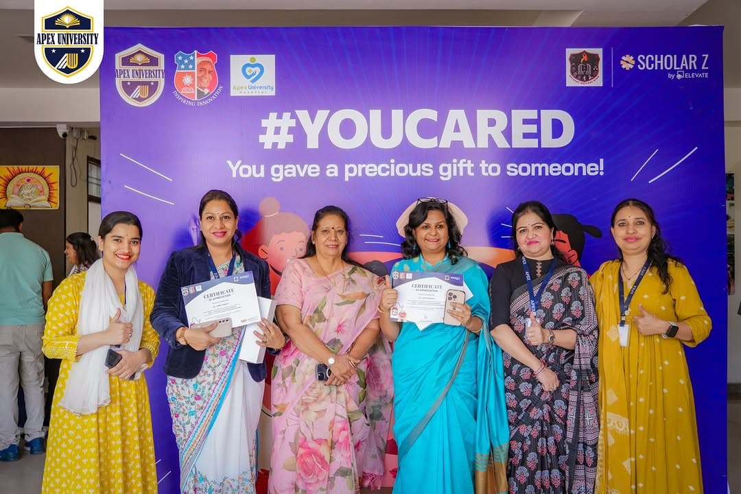 Apex University Jaipur Blood donation photo 8