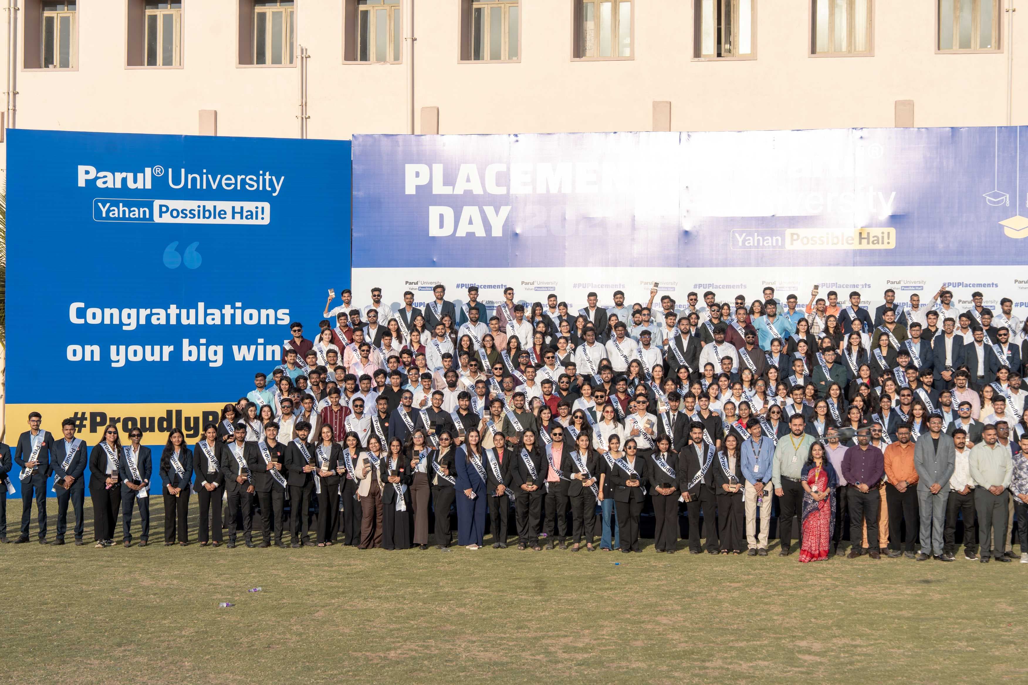 Parul University Placement day 2026 photo 2