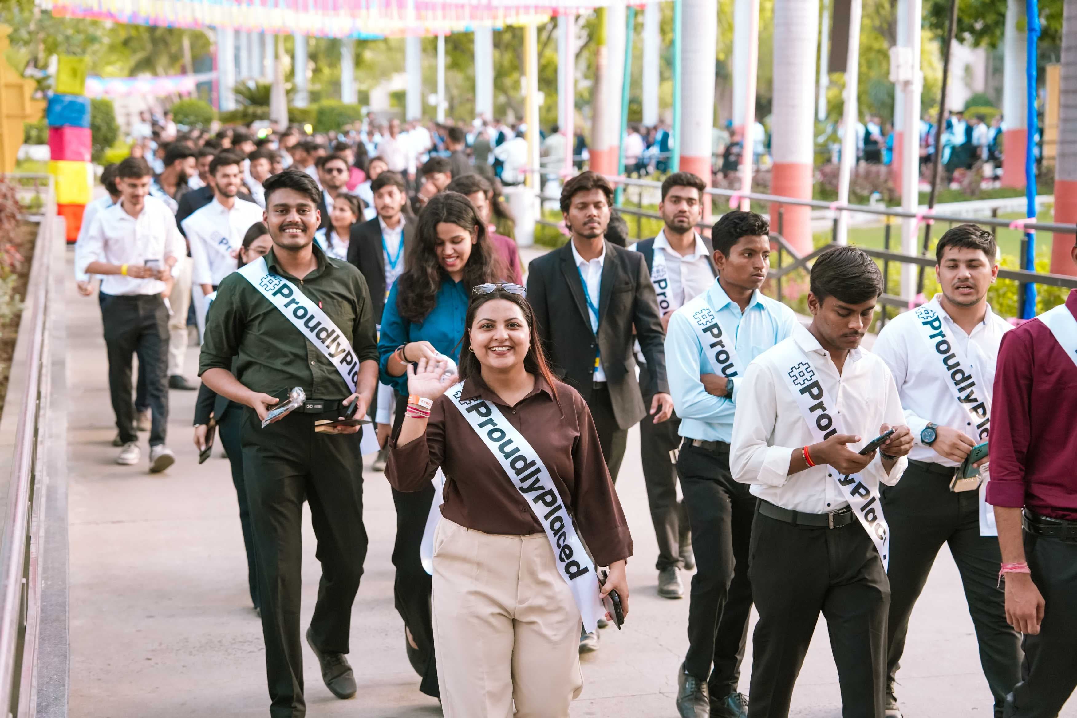 Parul University Placement day 2026 photo 9