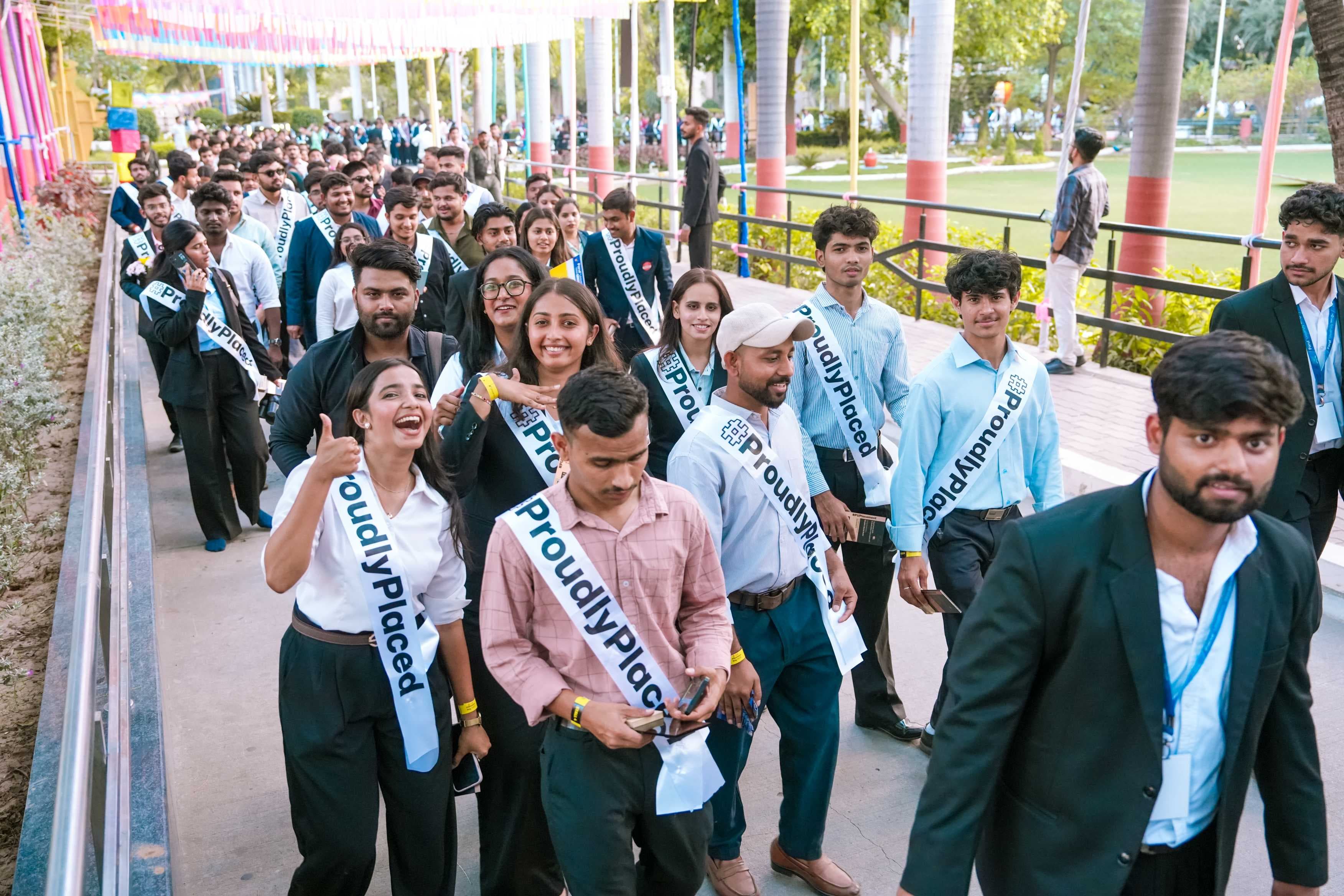 Parul University Placement day 2026 photo 10