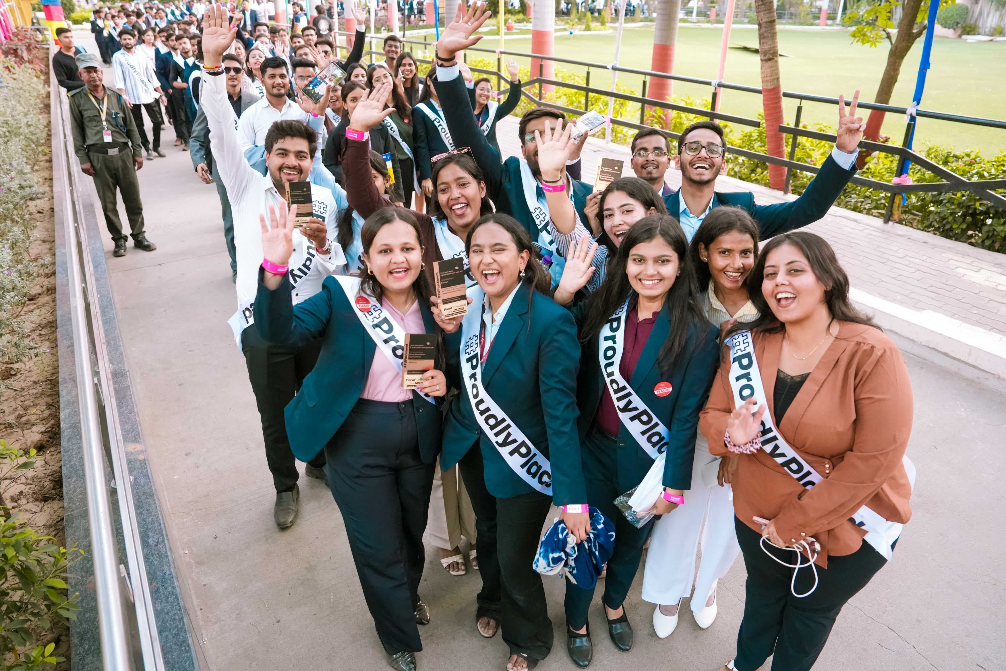 Parul University Placement day 2026 photo 11