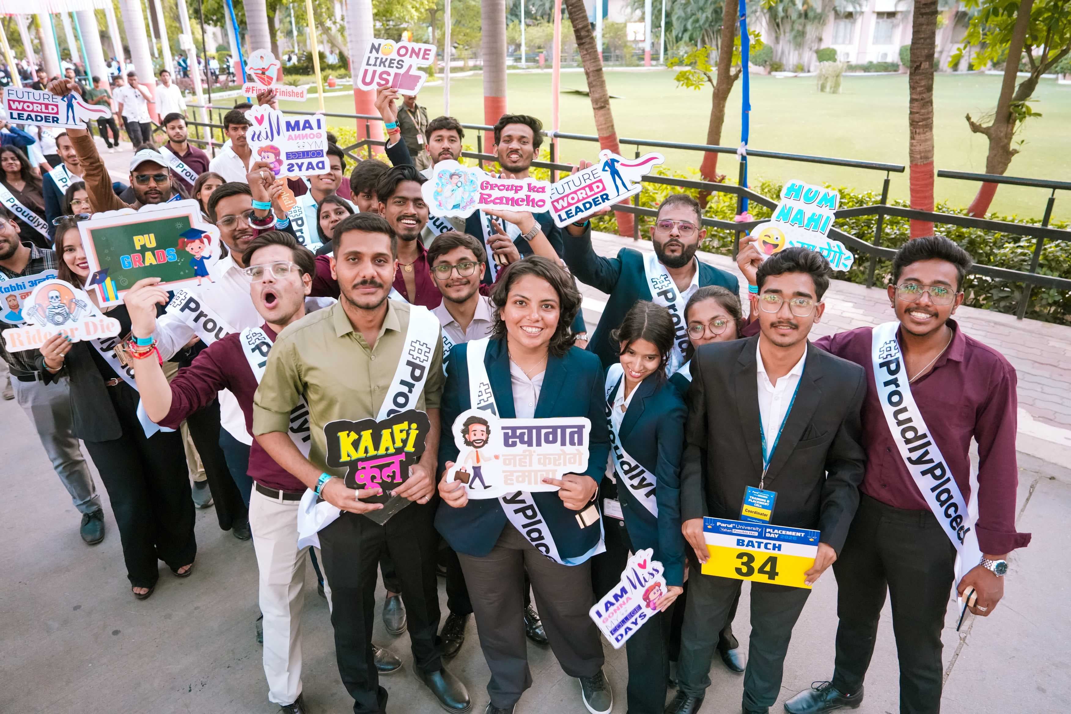 Parul University Placement day 2026 photo 13