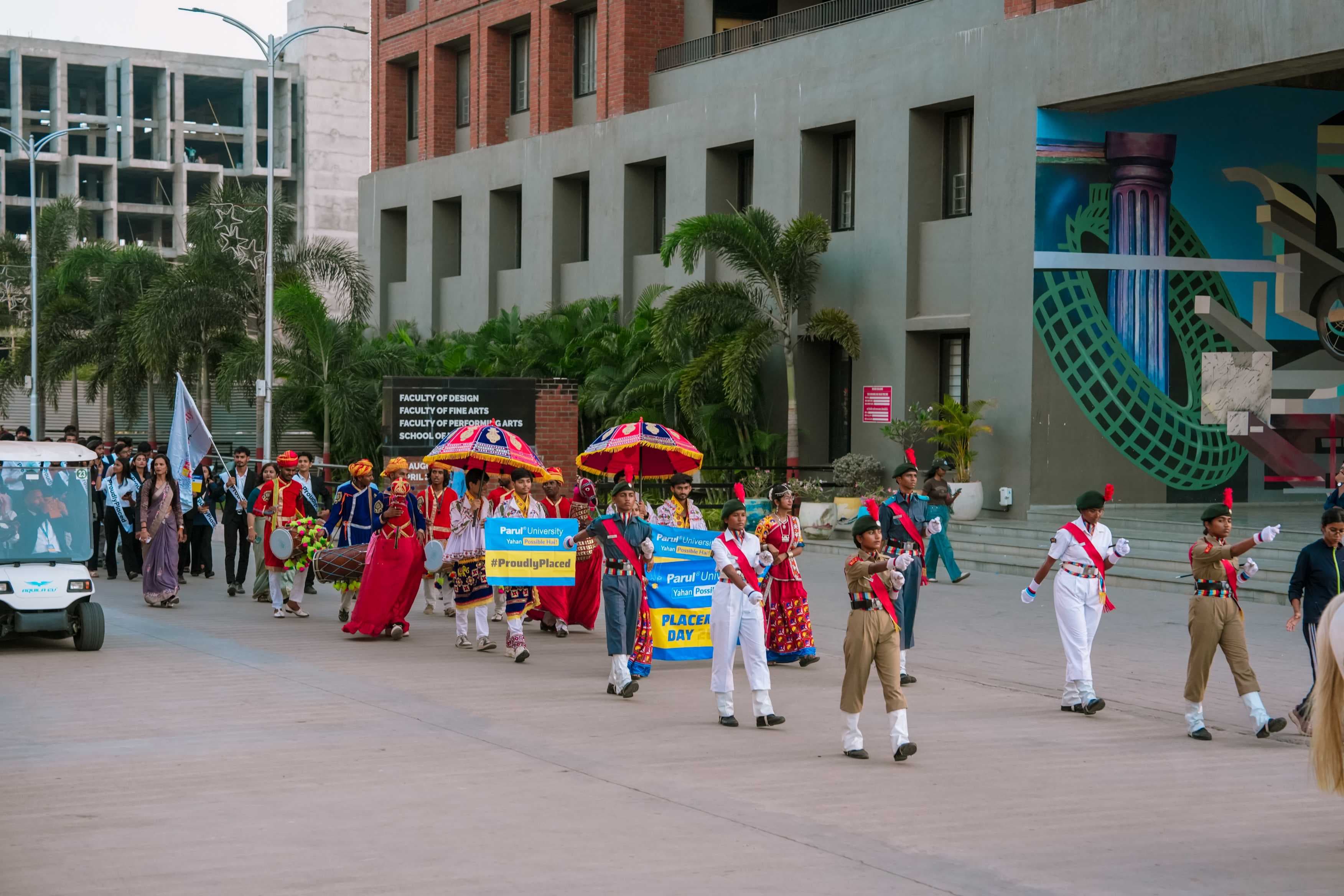 Parul University Placement day 2026 photo 1